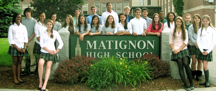 Trường trung học tư thục Matignon High School (Bang Massachusetts) (E)